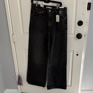 Women’s Levi Ribcage wide leg jeans